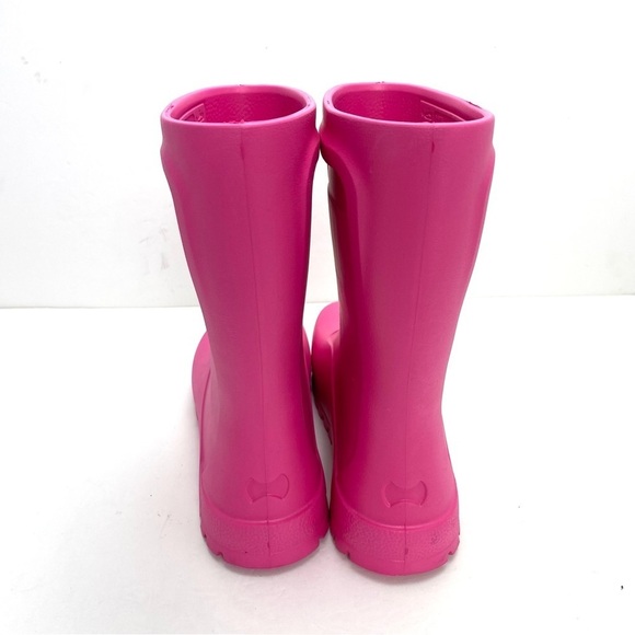 BIRKENSTOCK Derry Kids EVA Rain Boot in Neon Pink Size 3 - Picture 10 of 13